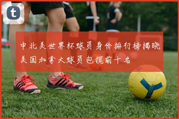 中北美世界杯球员身价排行榜揭晓美国加拿大球员包揽前十名