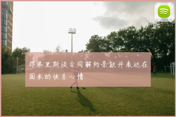 邓弗里斯谈合同解约条款并表达在国米的快乐心情